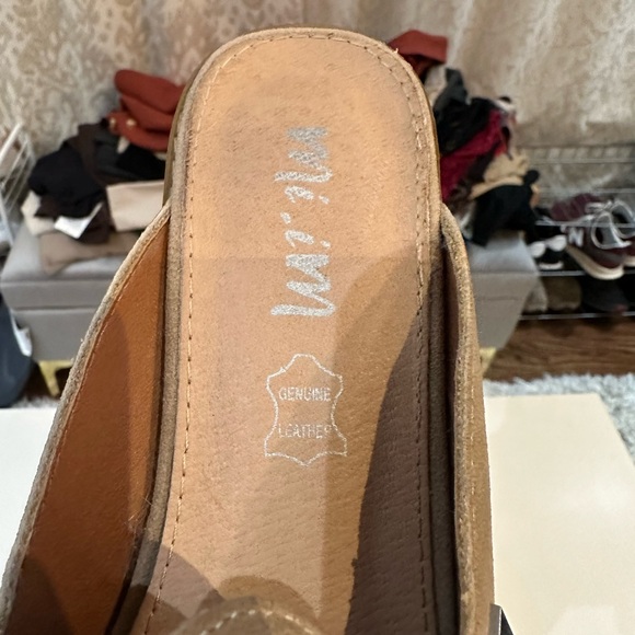 Studded leather mules by Miracle Miles 7 - Picture 4 of 7